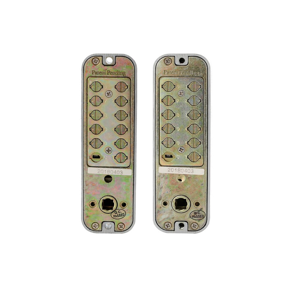 OSPON Double sided mechanical pushbutton keyless lever handle door lock OS209S