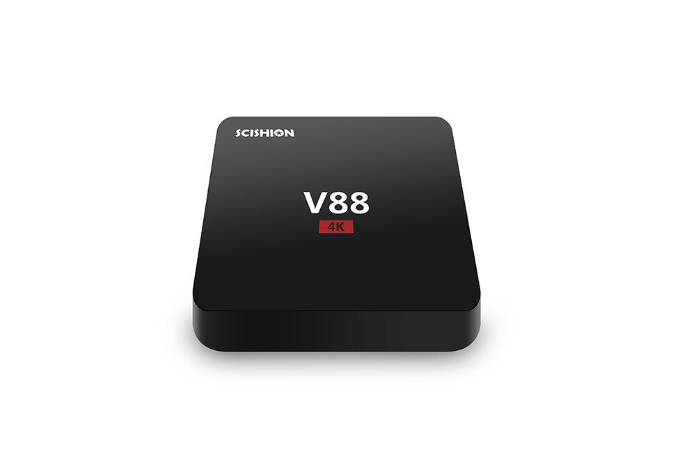 V88 decodificador de TV de Alta Definición 4k decodificador de TV Android TV Box Comercio exterior TV Box