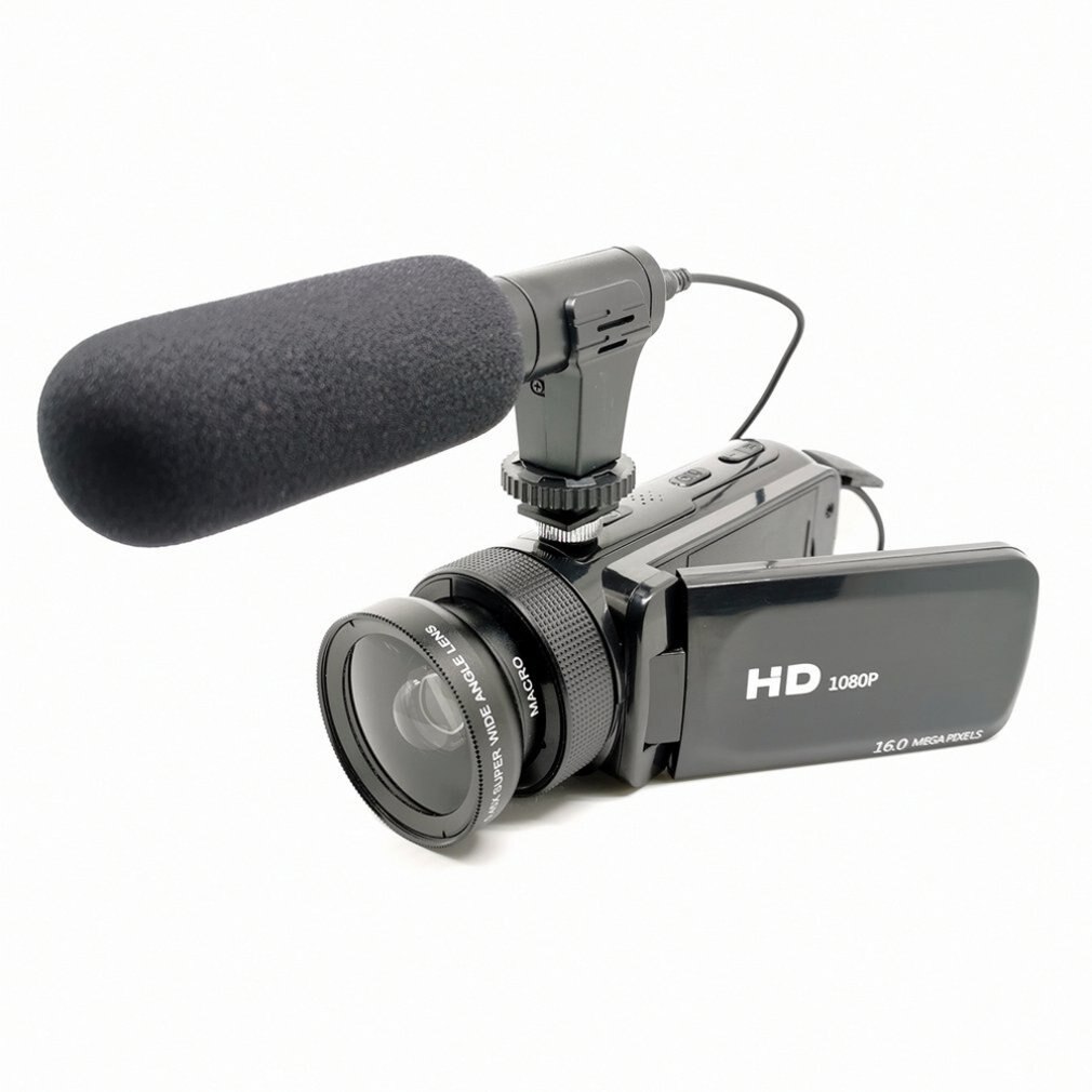 High Definition Digitale Video Camera Met Microfoon Groothoek Lens Home Duurzaam Digitale Video Camera