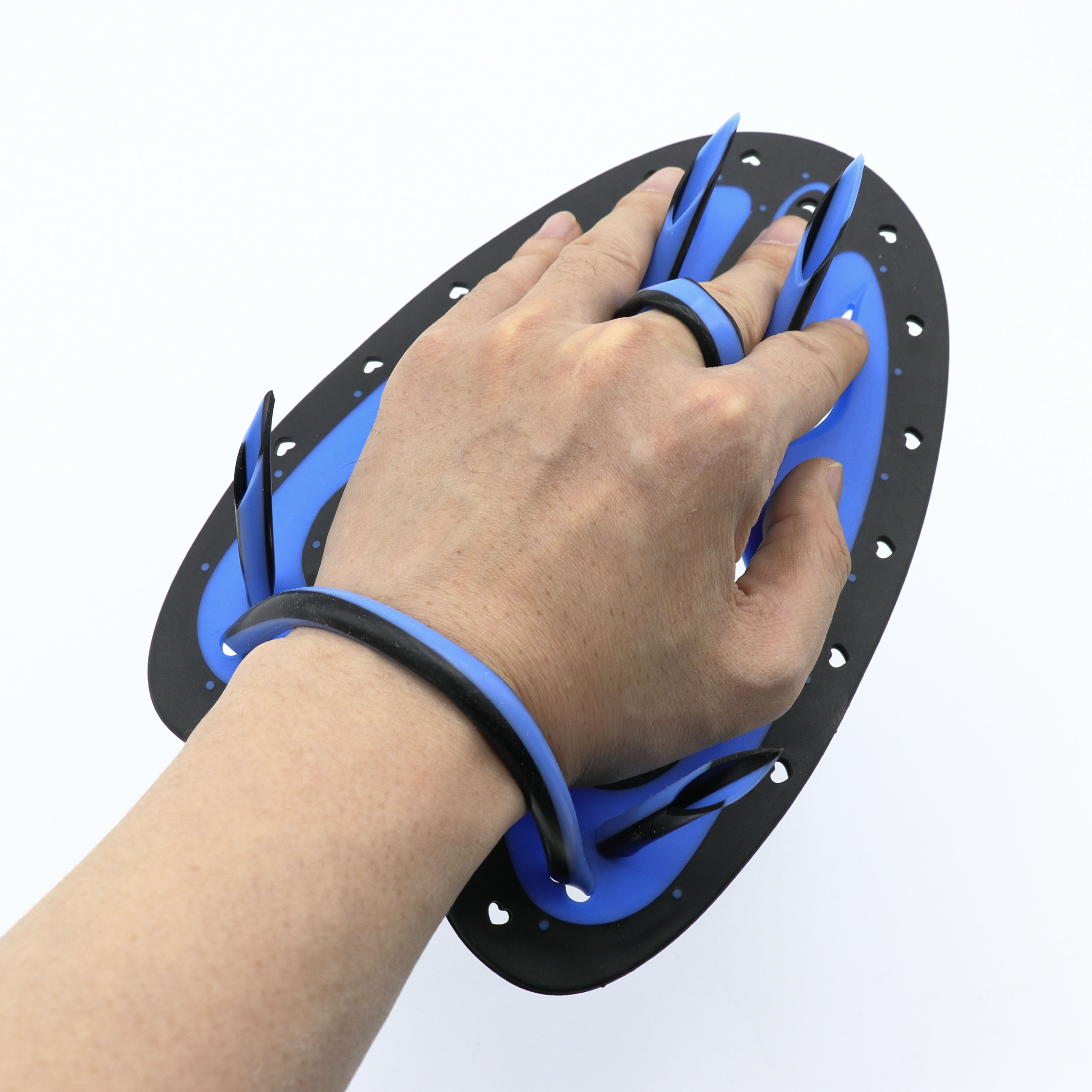 1 paar zwempeddels Power Handpeddels Zwemtrainingshulpmiddelen Verstelbaar voor heren Dames Zwemhandpeddels