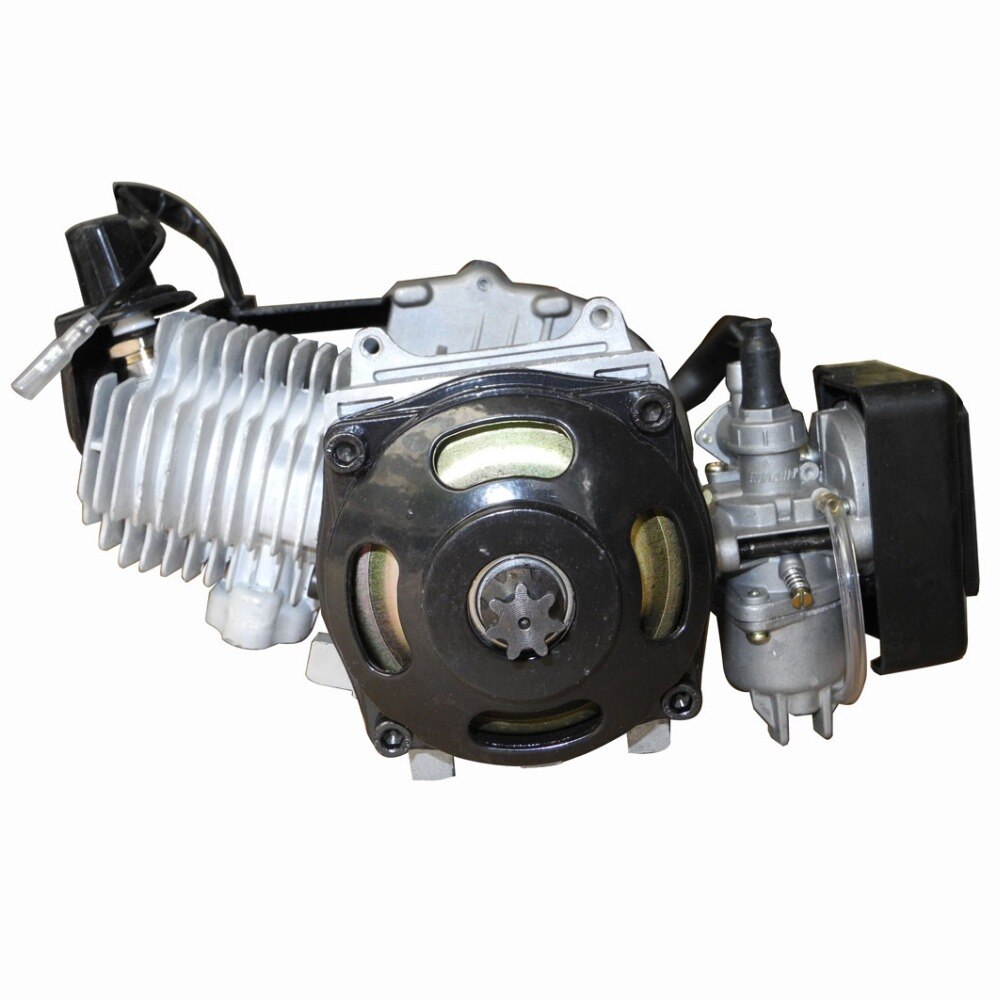 Motore Minimoto Quad Adulti 49cc 2 Tempi Motore Pull Start Per Pocket Bike Mini Dirt Bike ATV Motore Minimoto 50cc - Foto 12