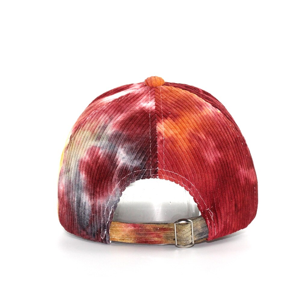 Nuovo Inverno cravatta-tintura Velluto A Coste di colore ah Raggiunto Il Picco cappucci Coppia tutto'aperto Caldo Cappellini Da baseball casuale Selvaggio Trucker cranio cappucci