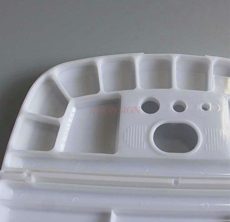 Pintura gouache caixa clamshell oval paleta ecofr... Grandado