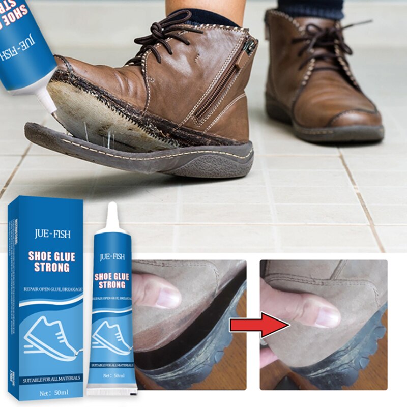 Colla per scarpe multiuso calzolaio adesivo riparatore di scarpe colla per scarpe resistente tutto'acqua strumento speciale per la cura della colla in pelle