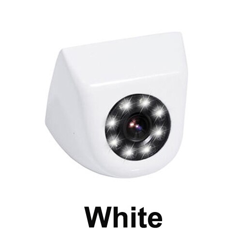 Cámara de visión trasera para coche bosion, impermeable, hd, con escala de distancia, para aparcamiento automático, universal , 8 led, 170 grados: Sxt 005 blanco