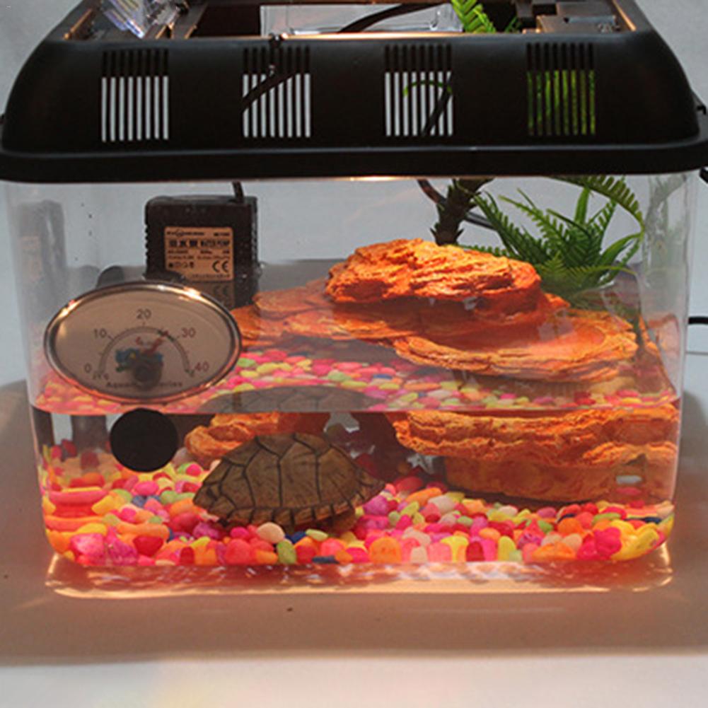 Reptile Terrarium Breeding Incubating Box Spider Frog Box Lizard Snake Turtle Tank Cylinder Cage Fish Tank For Eggs Incubation