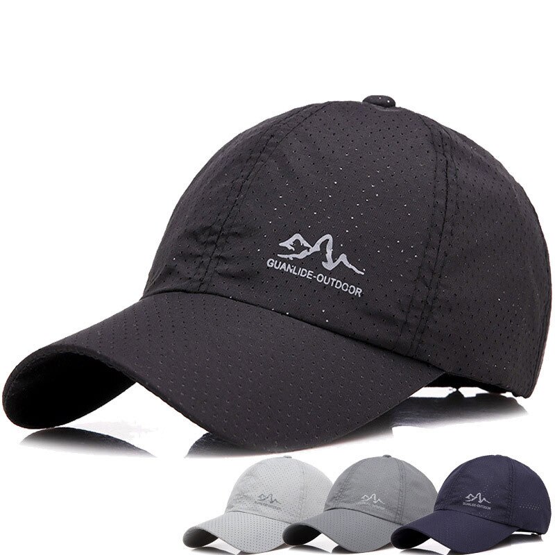 Sommarsolhatt casual baseballkepsar för kvinnor män bokstäver tryck perforerad toppad streetwear sport utomhuskeps