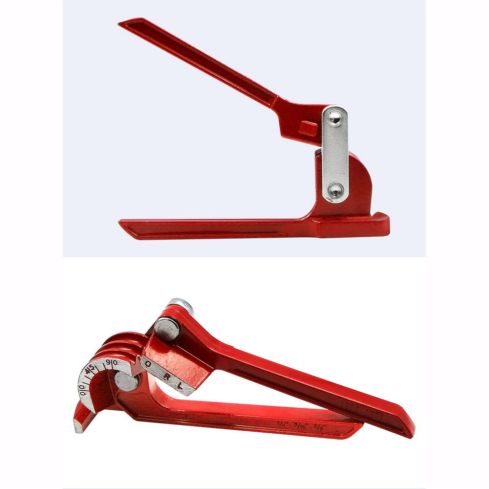 Tubing Pipe Bender 3 In 1 for 6mm 8mm 10mm Pipe Manual Pipe Bender Three-Slot Labor-Saving Durable Wear-Resistant Pipe Bender