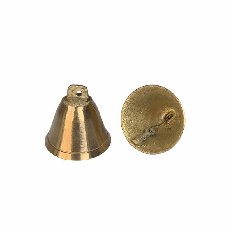 Cascabeles de cobre grueso para ganado, ovejas y caballos de vaca, antiguo, para evitar la pérdida de cascabel de aleación de Zinc, 1 unidad: M