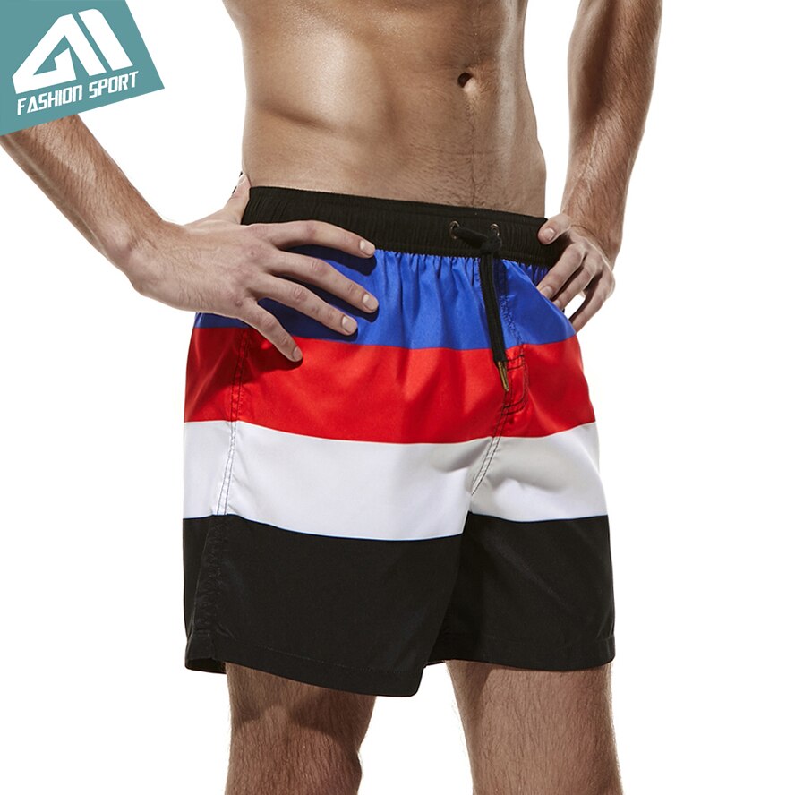 Men's Board Shorts Fast Dry Summer Vacation Beach Surfing Shorts for Men Sport Running Swimming Trunks Male AM2057