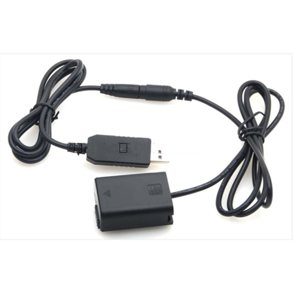 NP-FW50 Naar Usb Powerbank Kabel Dummy Batterij Voor Sony A7R2 A7S2 A7M2 A6300 A6500