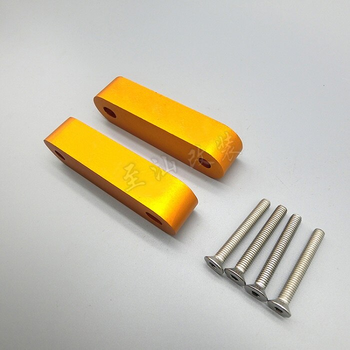 Auto parts modification machine cover gasket highter engine ventilation installation screw with heat sink gasket: gold