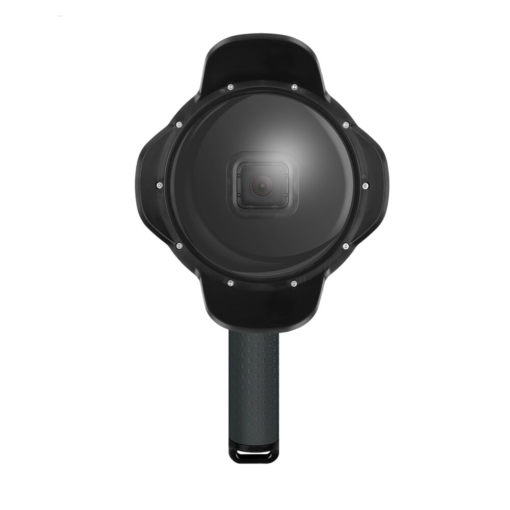 Dôme sous-marin pour GoPro Hero 7 6 5, noir avec poignée flottante, étui étanche, lentille de pare-soleil, accessoire