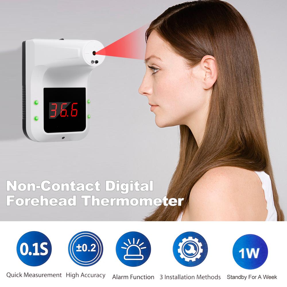 Non-Contact Thermometer Koorts Infrarood Thermometer Lcd-scherm Digitale Temperatuur Meet Gereedschap Ir Thermometer