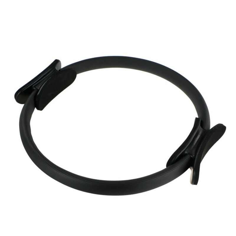 Circulo de Yoga Pilates deporte anillo mágico mujer Fitness cinética resistencia círculo gimnasio entrenamiento Pilates Accesorios: Negro