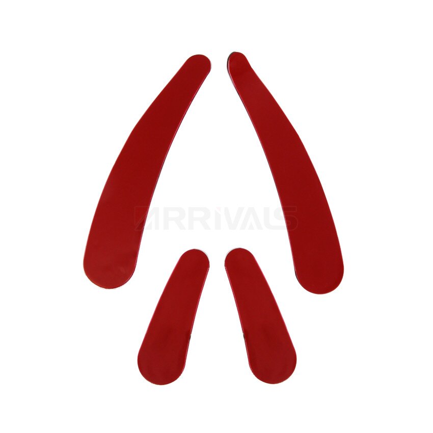 Chrome Motorcycle Cerved Swingarm Frame Insert Set For Harley Softail Models