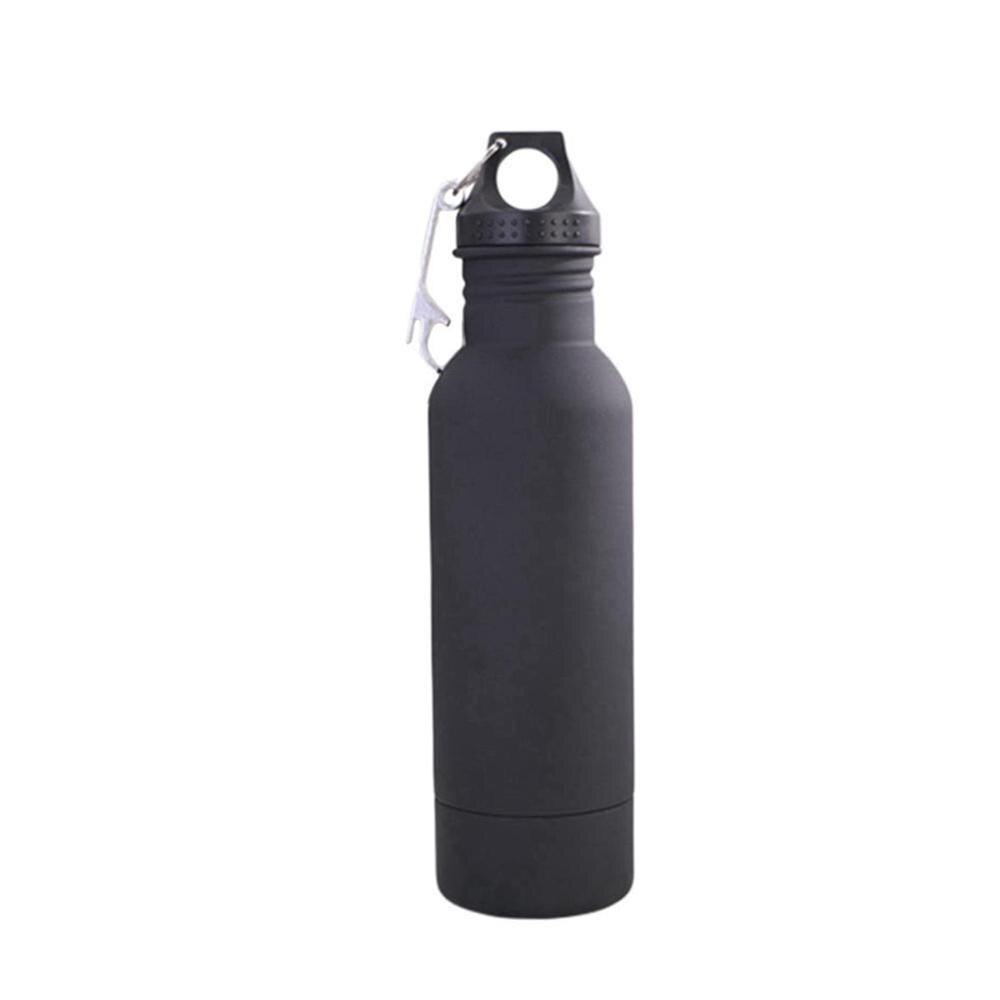 304 Stainless Steel Beer Bottle Holder Cold Insulation Portable Cover Protector Metal Glass Bottle Bottle with Opener I4Z7: B
