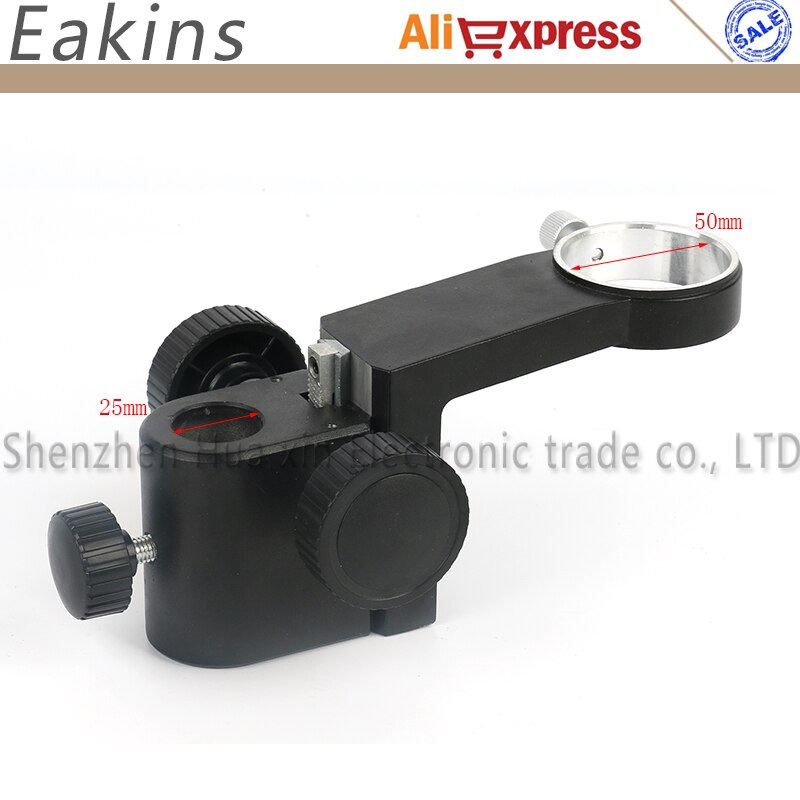 50Mm Verstelbare Focus Houder Boom Arm Big Size Tafel Stand 180X 300X 200X 500 C Mount Lens Beugel Voor lab Microscoop Camera