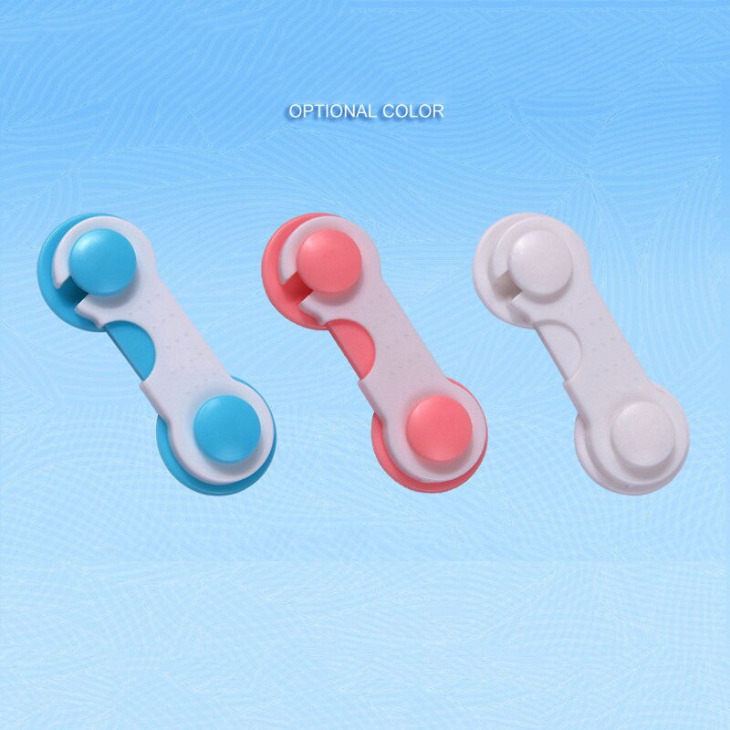 2 Stuks Plastic Baby Veiligheid Ladeblokkering Bescherming Van Kinderen Kinderen Veilig Sloten Voor Kast Kast Deurklinken Baby Accessoires
