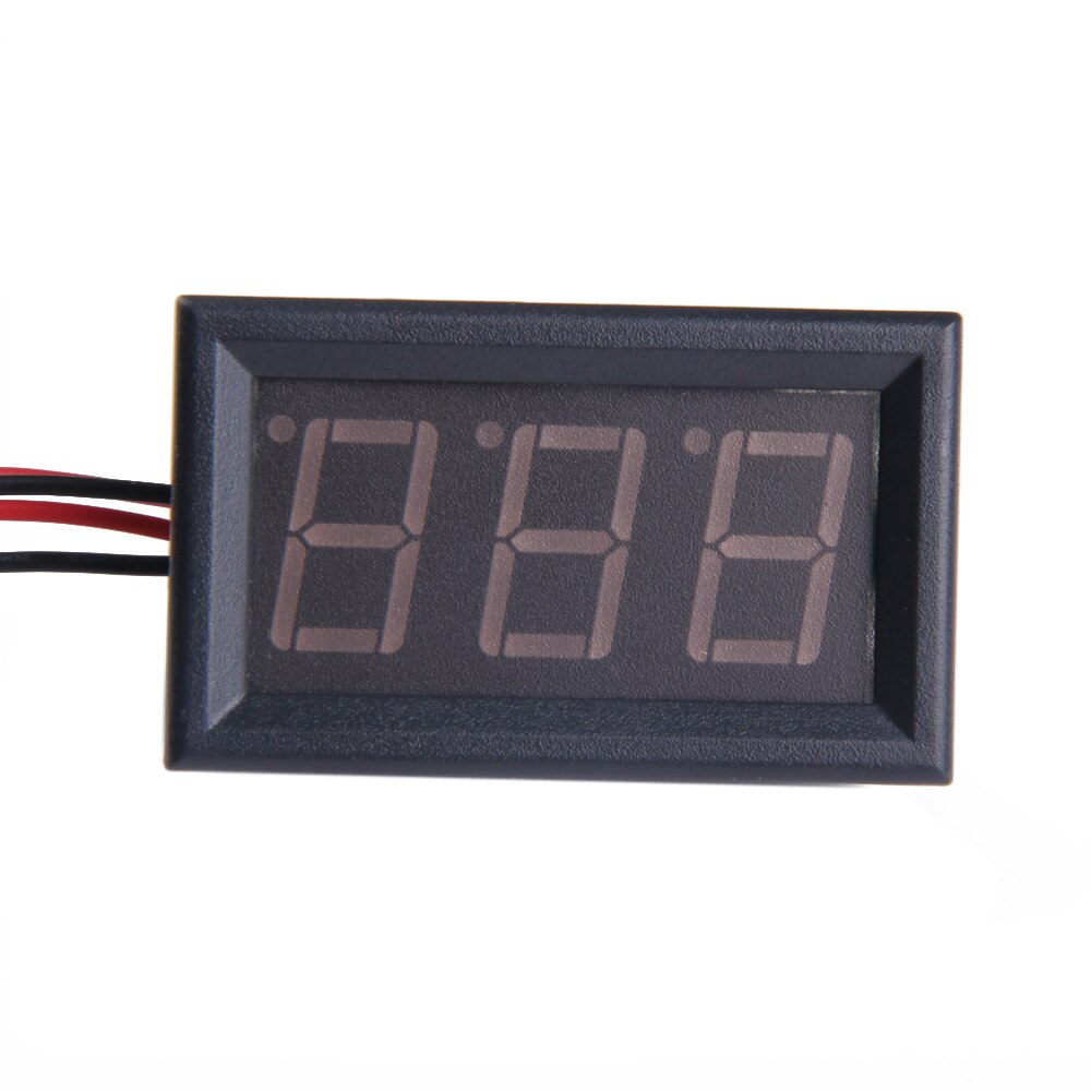 Amperimetro Digital Dc Ampèremeter 20A Rode Led Ampere Meter Panel Amp Meter Digitale Elektriciteit Ampermet