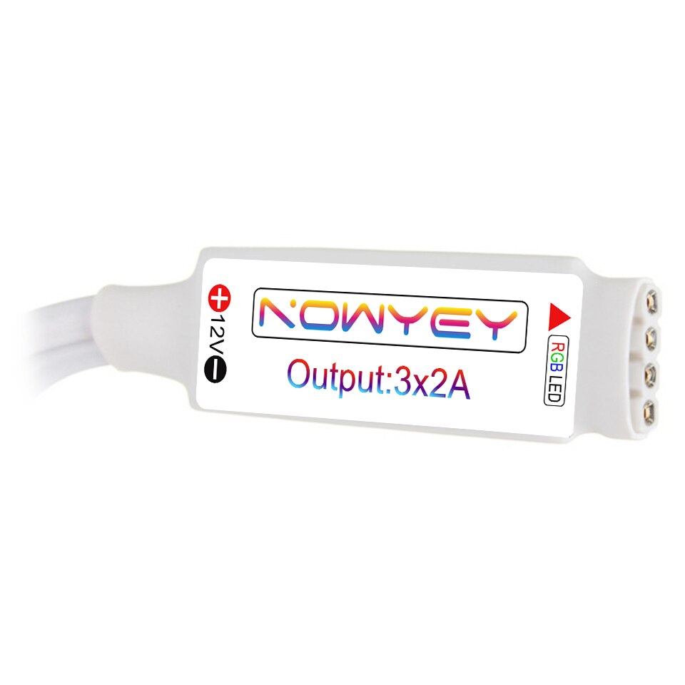 RGB Controller 24Keys DC5-12V IR Remote Dimmer Controller For SMD 5050 2835 RGB LED Strips Lights, Room BackLight Neon, Lamp Luz