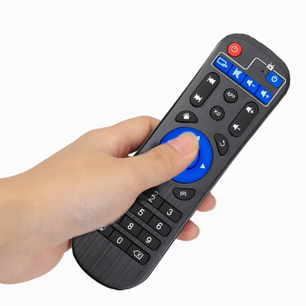 Mando a distancia universal para TV, reemplazo para Q Plus T95 max/z H96 X96 S912, Android TV BOX, reproductor multimedia, controlador de aprendizaje IR