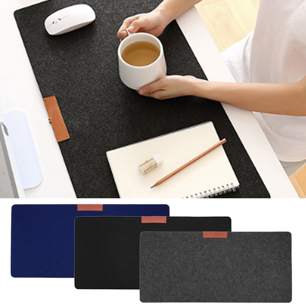 Große Büro Computer Schreibtisch Matte Moderne Tisch Tastatur Maus Pad Wollfilz Laptop Kissen Schreibtisch Matte Gamer Mauspad Matte Neue