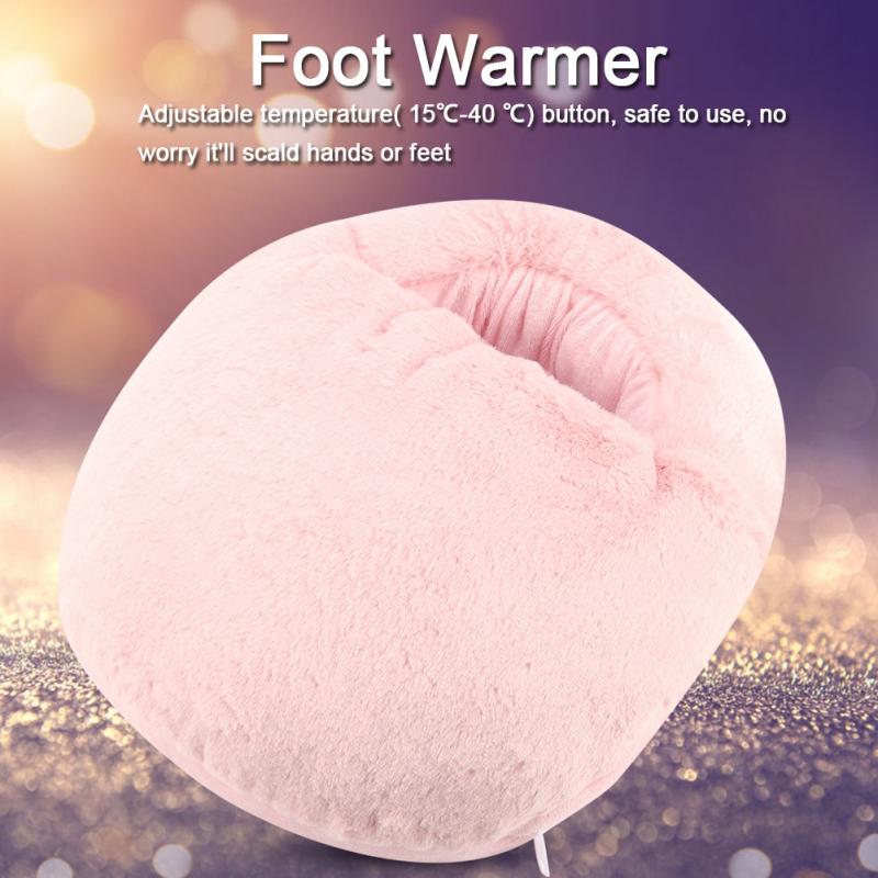 Søde fødder varme hjemmesko usb elektrisk fodvarmer pude varmelegeme til vinter kontor opvarmning hjemmesko sko puder vinter tæppe mat