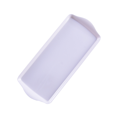 Lade lange strip water fles water cup smalle rechthoekige theeblad lade plastic melamine creatieve Q18: 3