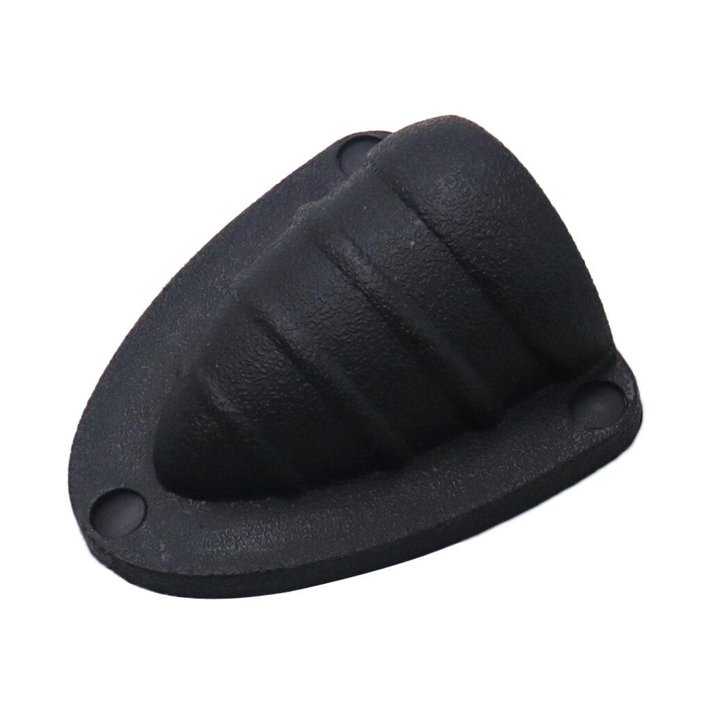 Cubierta de alambre negro de ventilación de concha de Clam Marina duradera de yate de vela