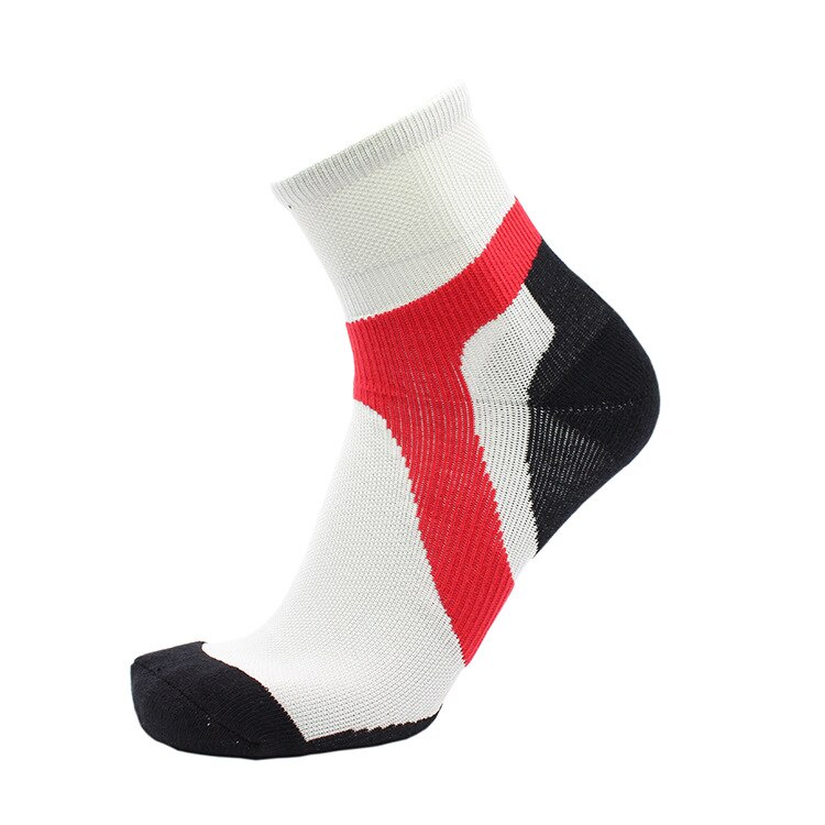 Brothock Outdoor hiking socks Cotton hiking socks nylon towel medium thickness sports sweat antiperspirant socks: White / L 39-42