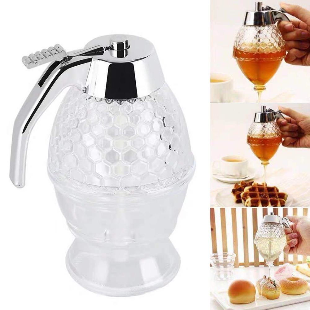 Juice sirup kopp bi honning drypp dispenser vannkoker kjøkken honning beholder gryte krukke tilbehør klem lagring stativ holder bo  e2 b 2