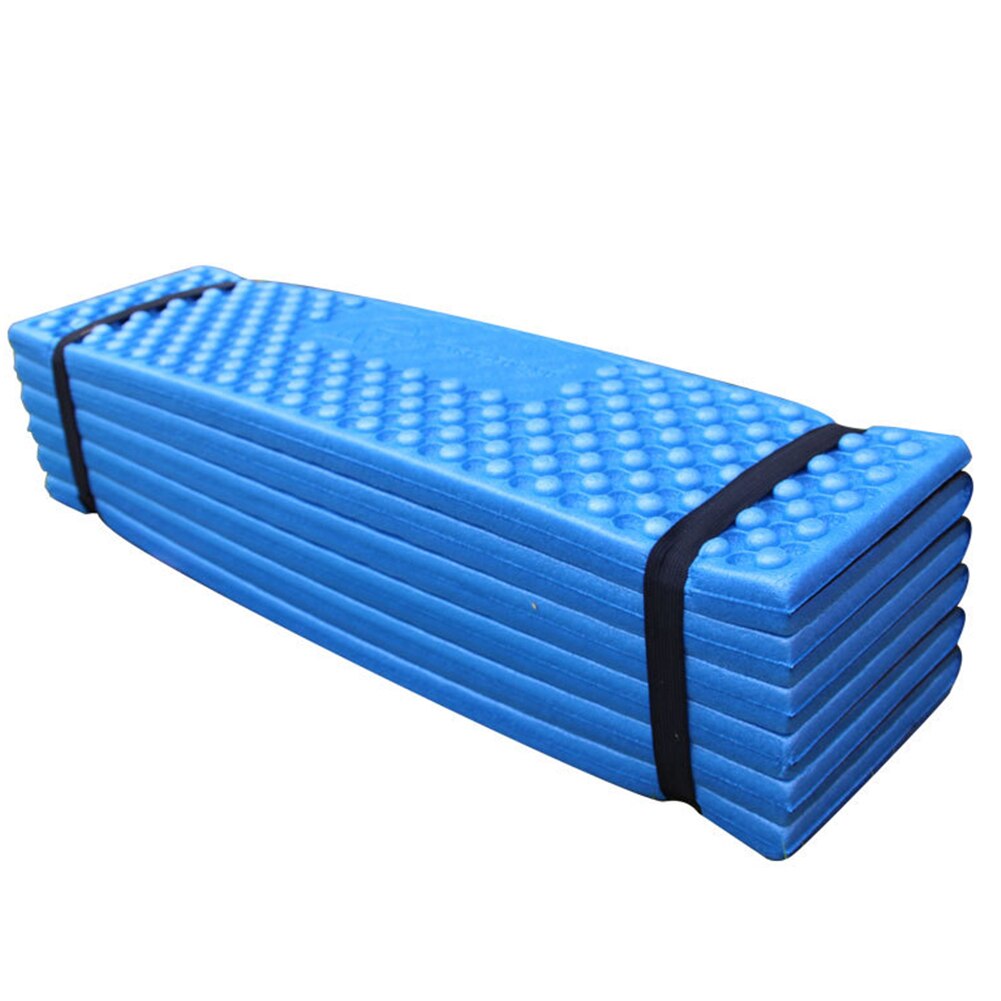 Camping Mat Ultralight Schuim Camping Mat Zetel Vouwen Strand Tent Picknick Mat Slapen Pad Waterdichte Outdoor Matras: Blauw