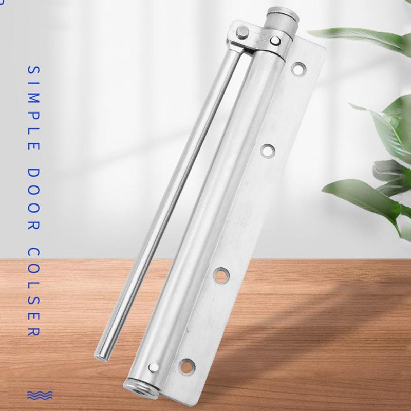 Stalen Deur Dichter Automatische Deurdranger Onzichtbare Voorjaar Dichter Deur Licht Eenvoudige Huishoudelijke Dichter Deur Buffer Doen P6K7