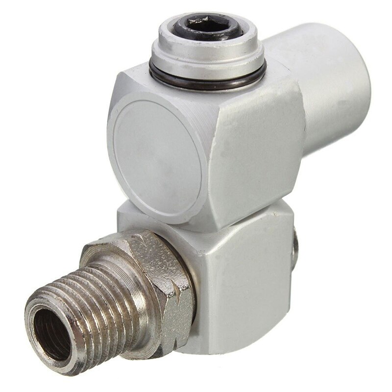 4-Pack Aluminum 360° Swivel Air Hose Connector Adapters – 1/4" NPT For Compressed Air Tools