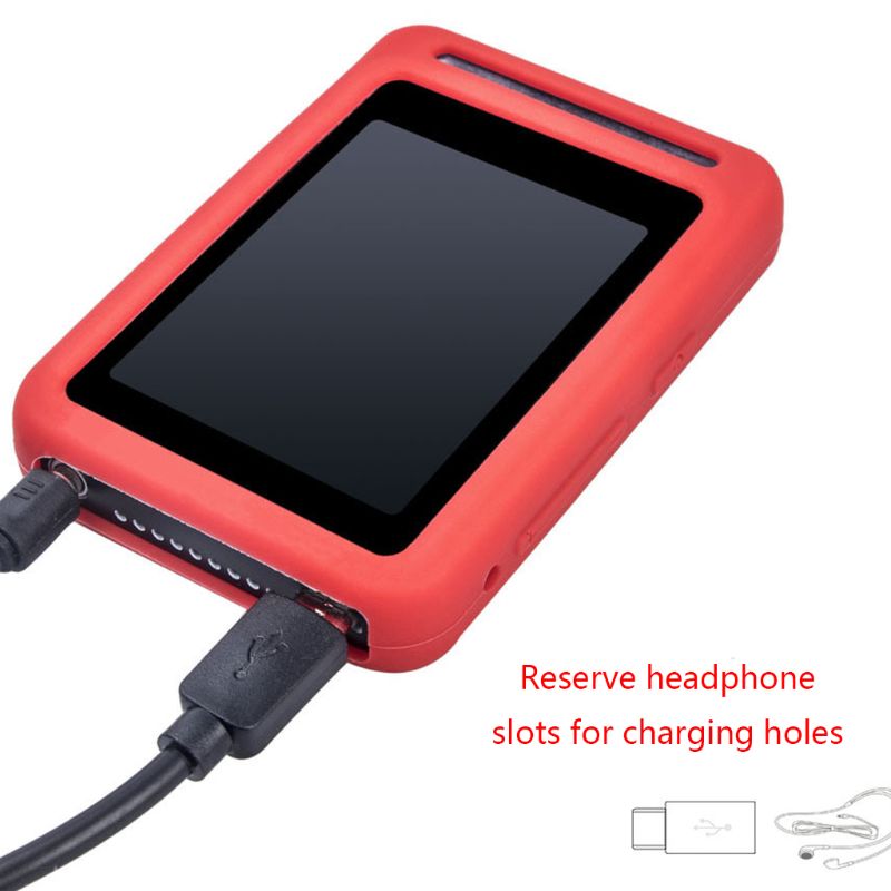 Scratchproof Comprehensive Silicone Protective Case Flexible Cover for Searick MP3 Player Accessories