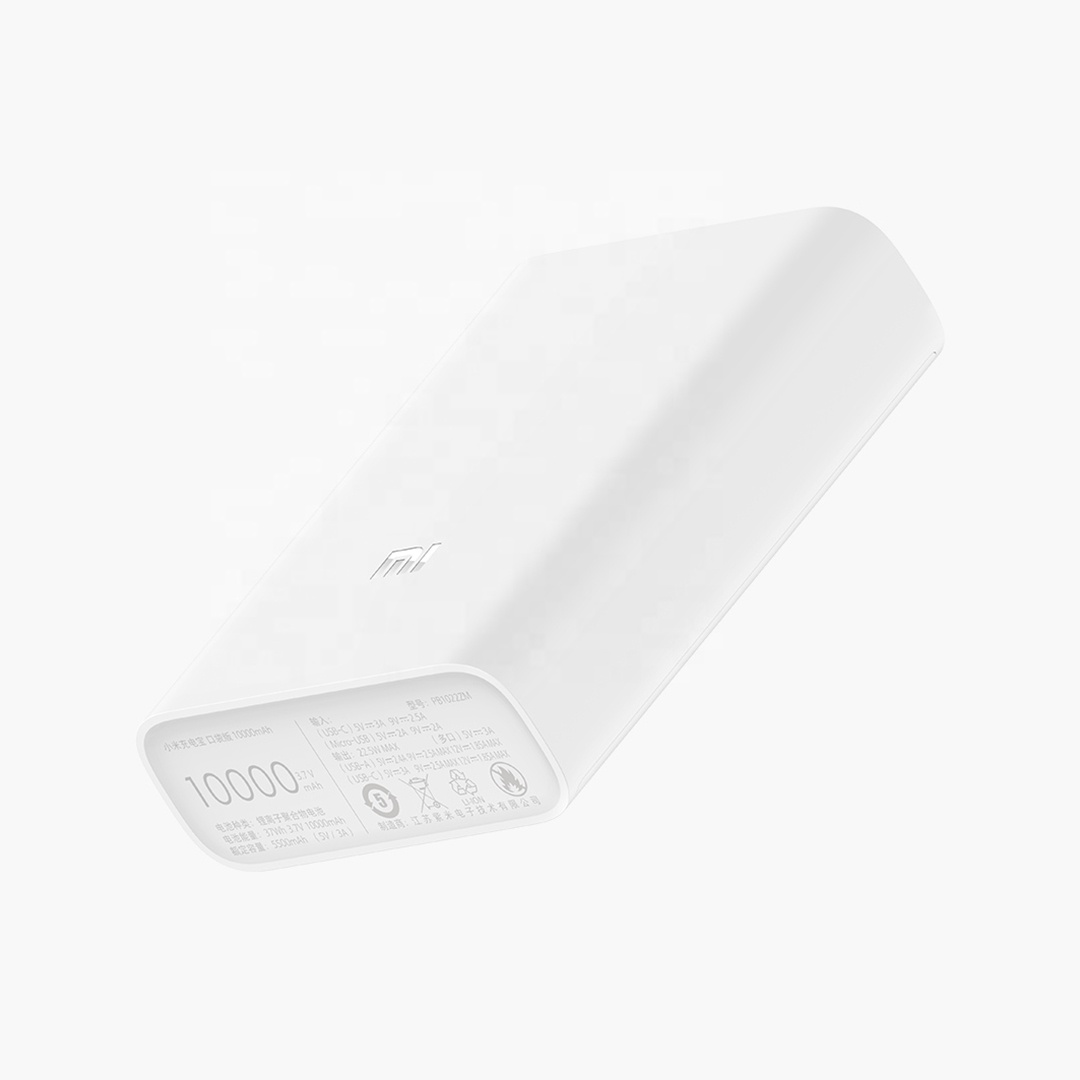 Xiaomi power bank 10000mah pb1022zm bolso versão mini 3 fora 2 em powerbank 10000 carregador portátil bateria externa powerbank