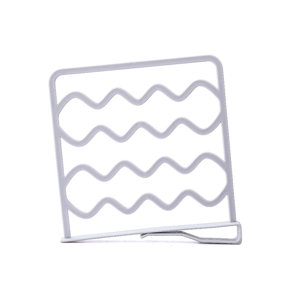 Justerbar plassbesparende oppbevaringshylle veggmontert kjøkkenstativ garderobeskapholdere gjør-det-selv-garderobe etc. oppbevaringsholdere stativer: Grå 25.5 x 27.5cm