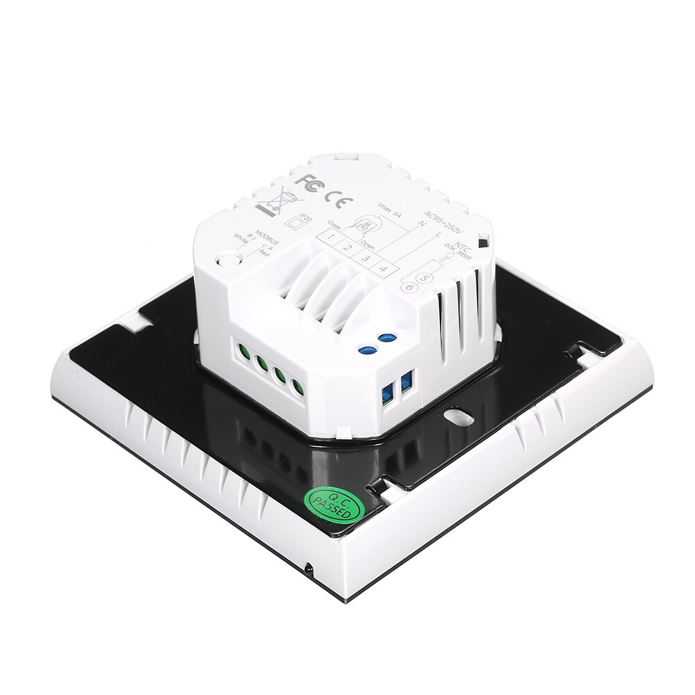 KKmoon Thermostats Digital Water Heating Thermostat Energy Saving Touching Screen LCD Display Home Room Temperature Controller