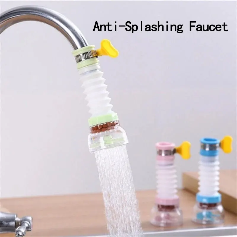 Keuken Anti-Spatten Kraan Kan Draaien Verlengen De Filter Thuis Universele Water Kraan Multifunctionele Wastafel Douchekraan