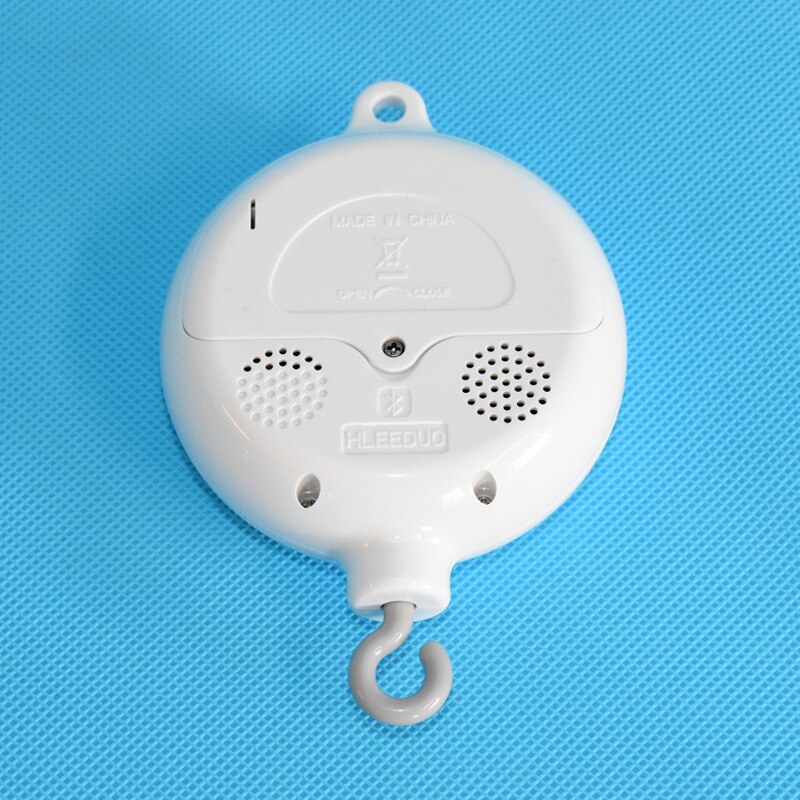 Baby Boy Girl Novelty Rattles Toy Rotating Hanging Crib Bed Mobile Bell Toy Safe and Non-toxic Music Box Toy For Bluetooth d