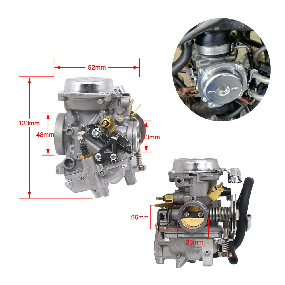 Motorcycle Carburetor XV250 XV125 QJ250 XV 250 XV 125 Aluminum Carburetor Assy For Yamaha Virago 125 XV125 1990