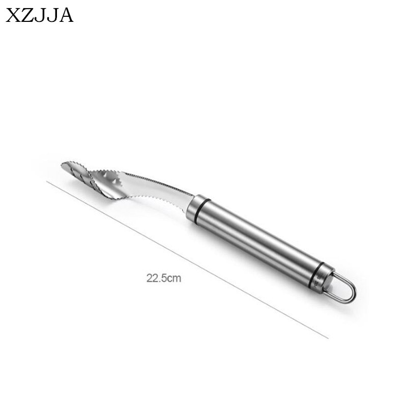 XZJJA Multifunction Pepper Corers Stainless Steel Chili Seed Remover Separator Device Vegetable Cutter Slicer