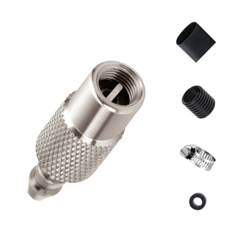 6.5mm Air Line Hose Compressor Fitting Connector Metal Nozzle for Pneumatic Tools Quick Release Connector: 5