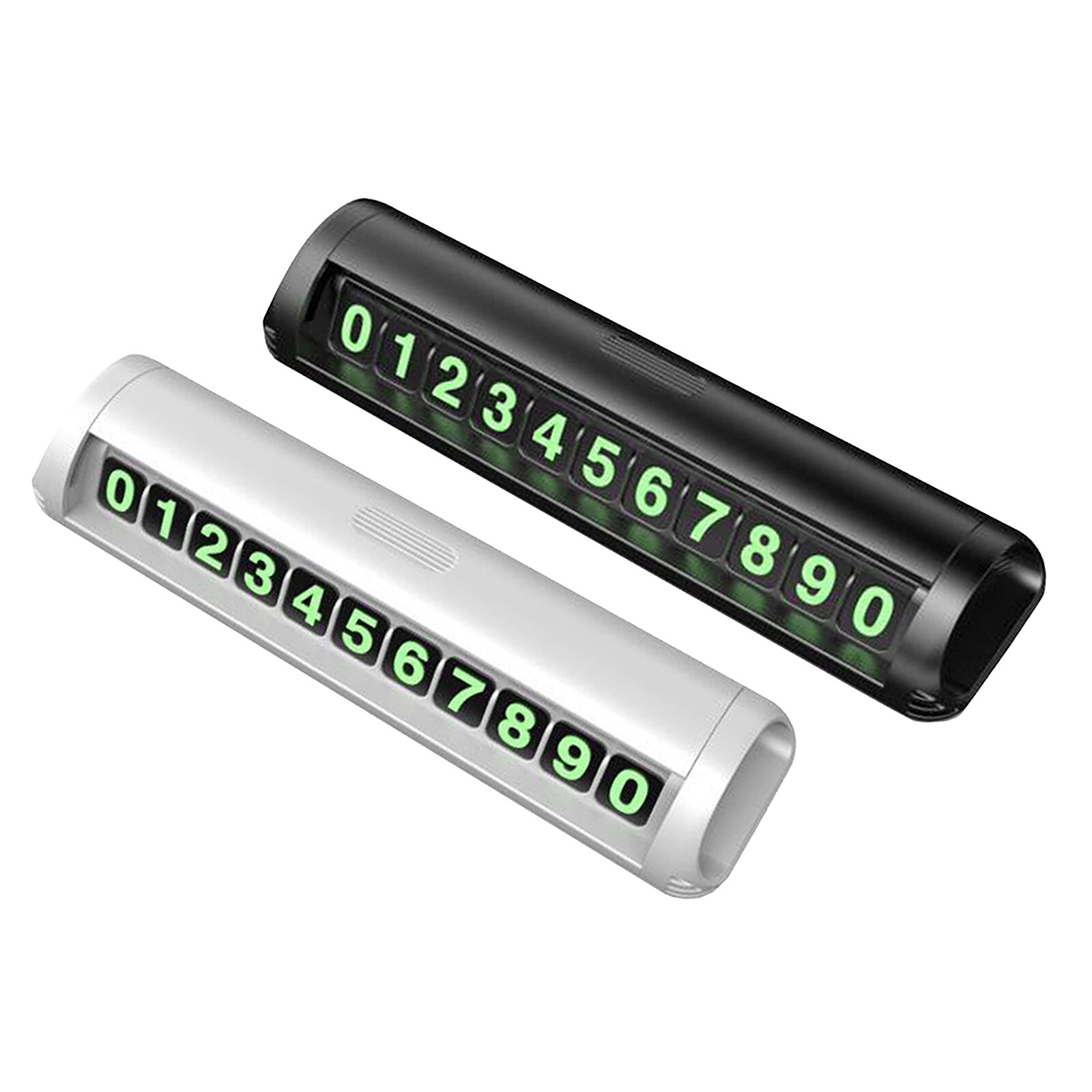 Car Temporary Parking Card Plate Car Stop Parking Park Sign Luminous Phone Number Card Plate Car styling Automobile Accessories