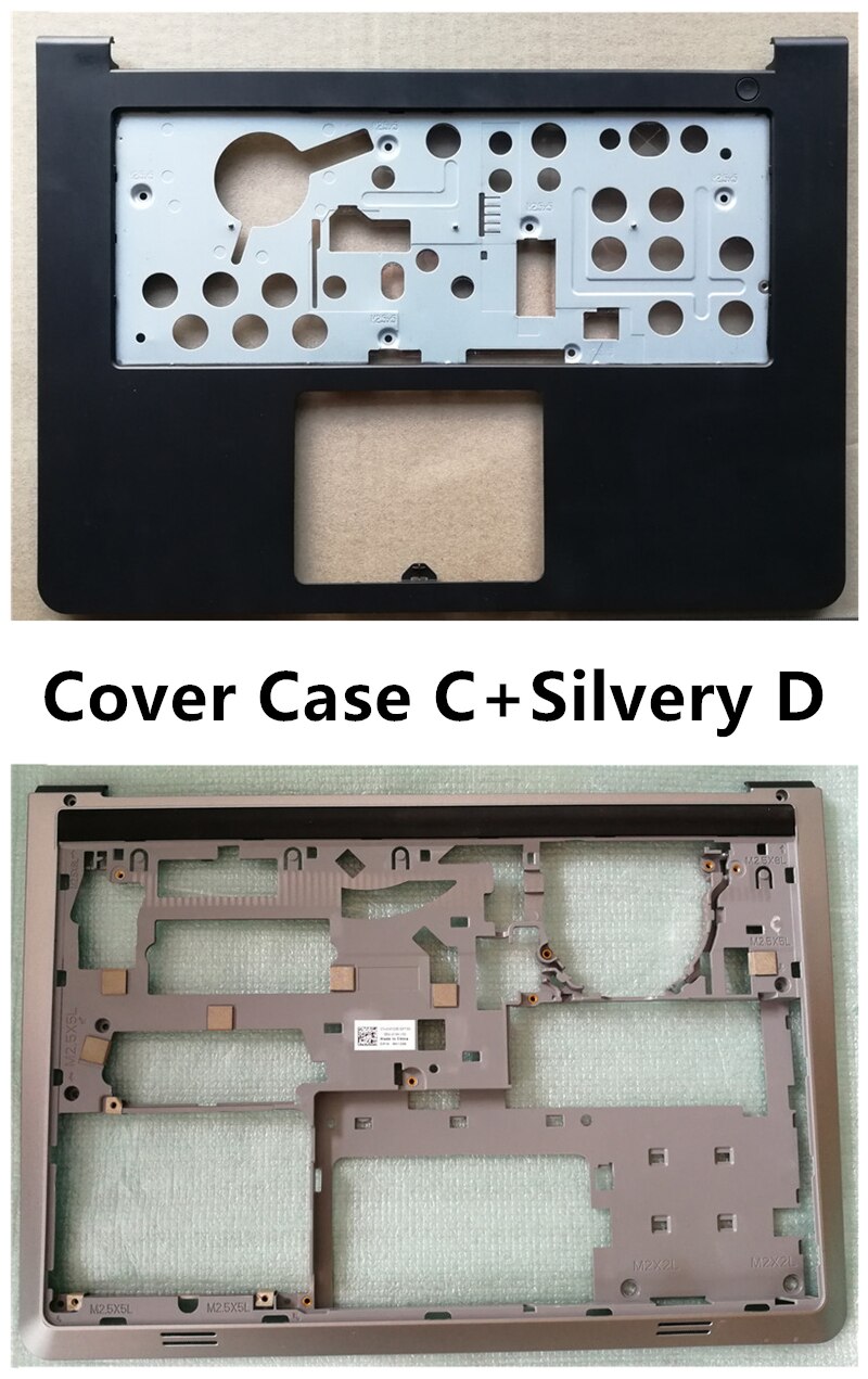 laptop For DELL 14 5000 5447 5445 5448 5457 5442 5443 P49G Palmrest upper Cover or Bottom Base Cover lower Case: Cover Case CD