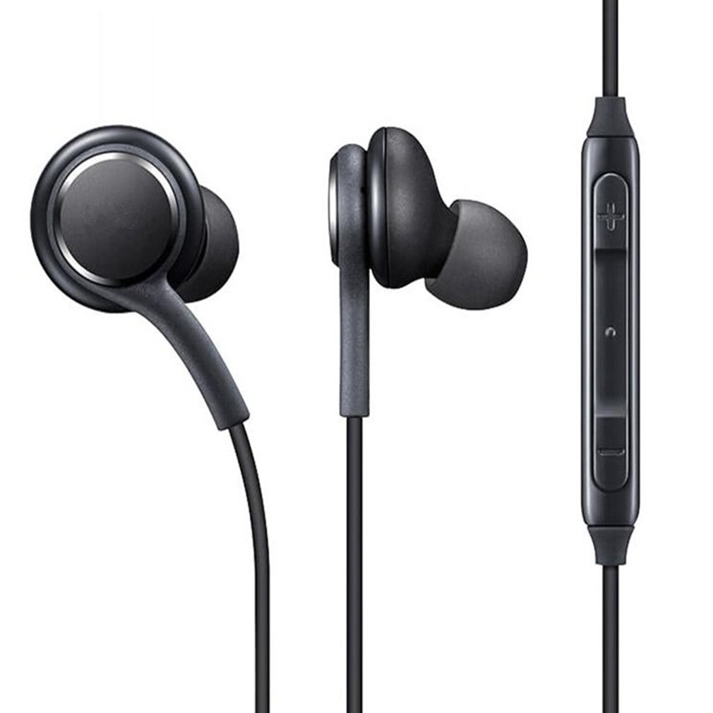 Stereo Sport In-Ear Koptelefoon Met Microfoon 3.5Mm Controle Doos Bedrade Headset Voor Samsung Galaxy S8 S8Plus