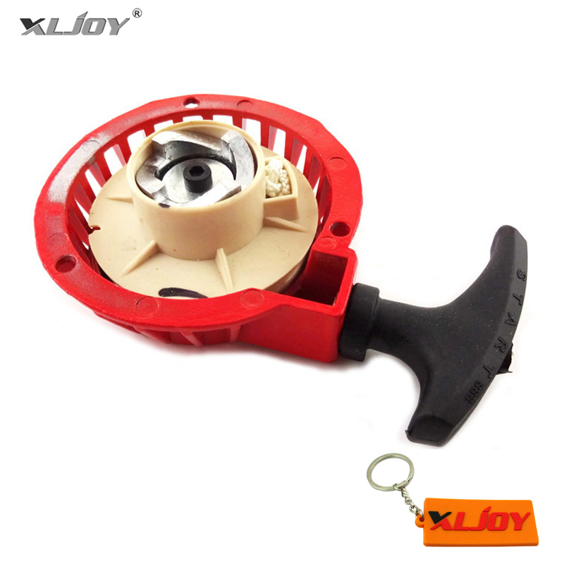 XLJOY parte de arranque del motor de aluminio para 47cc 49cc Mini moto bolsillo Dirt bici ATV Mini moto: Red