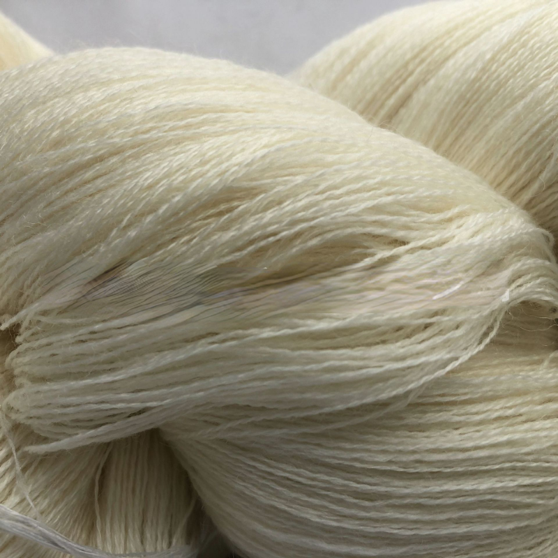 Cashmere Handfeel Merino Wool Thread All Wool Thread Milky White 1 Twist 250g Crochet Yarn