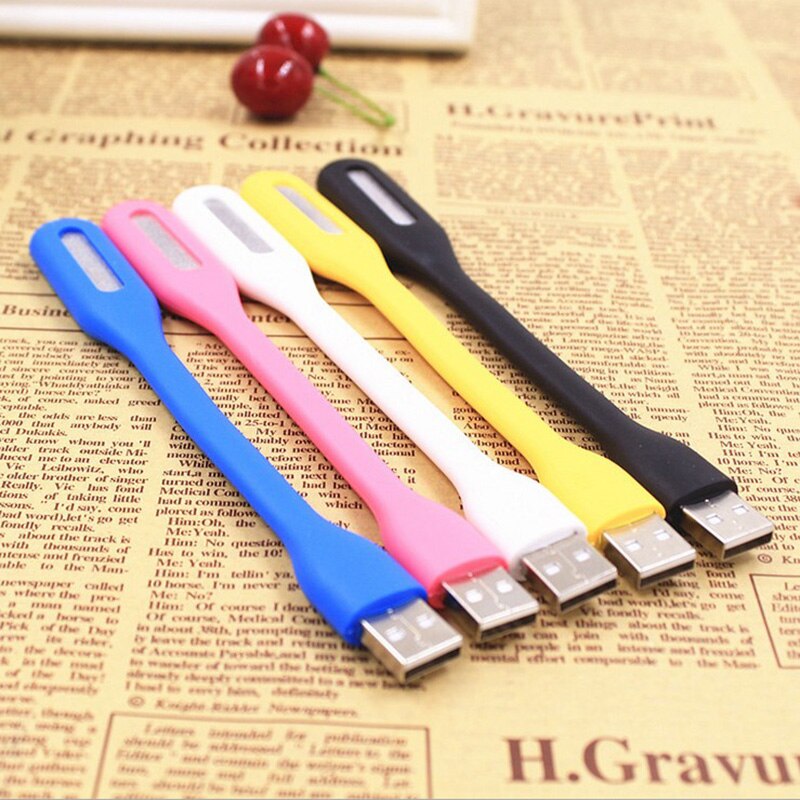 2Pcs Flexible USB LED Light Lamp Portable Super Bright USB LED Light For Power Bank Computer School Office Supplies Student